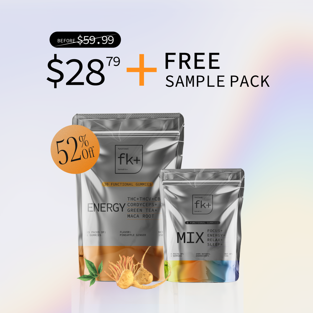 Energy Gummies + Free Mix Pack